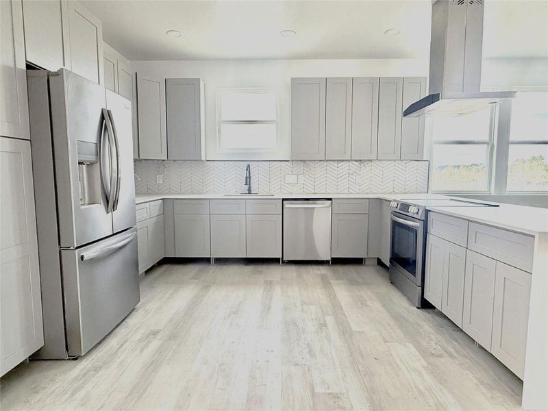 Furnished interior view inside a new home in , Cleveland (Image 4).