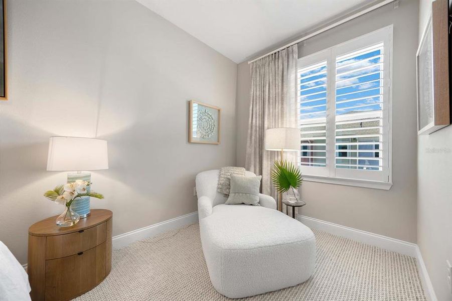 Furnished interior view inside a new home in Gatherings® of Lake Nona, Orlando (Image 34).