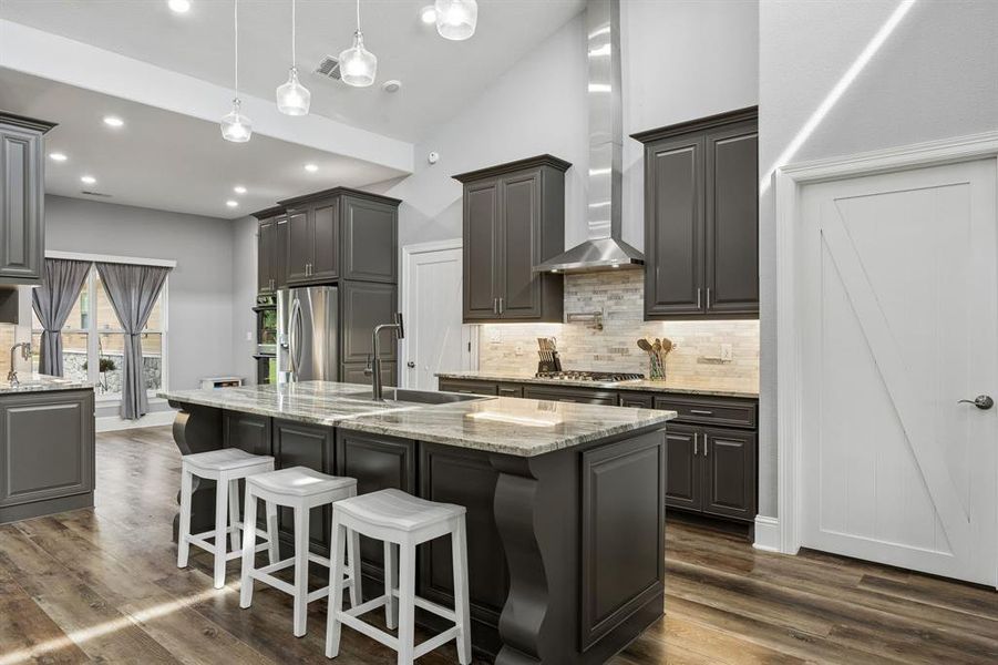 Furnished interior view inside a new home in , Edgewood (Image 8).