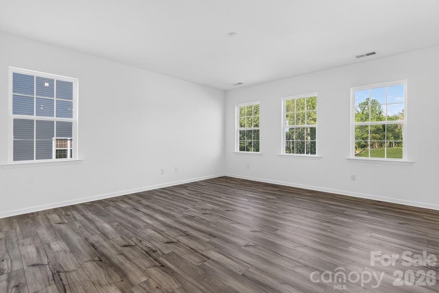 Spacious, unfurnished interior of a new home in Shannon Woods, Maiden (Image 21). Spacious, unfurnished interior of a new home in Shannon Woods, Maiden (Image 21).