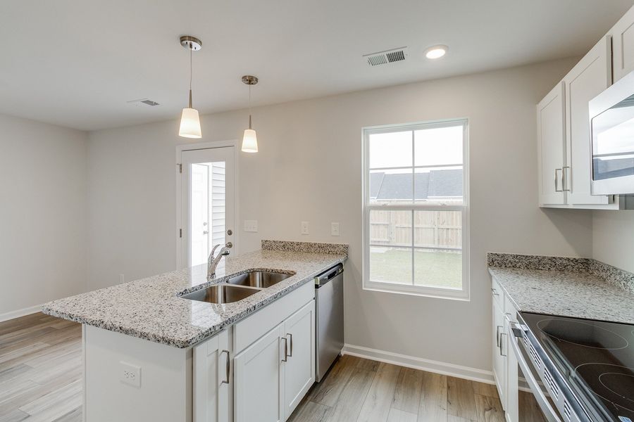 Furnished interior view inside a new home in Astoria, Columbia (Image 8).