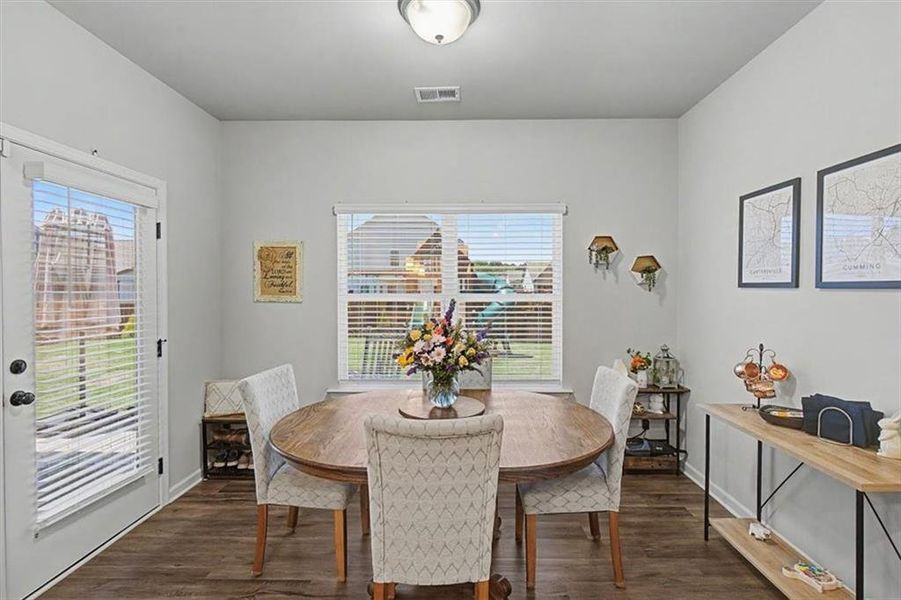 Furnished interior view inside a new home in , Cartersville (Image 32). Furnished interior view inside a new home in , Cartersville (Image 32).