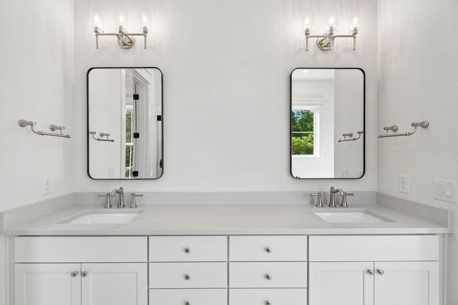Furnished interior view inside a new home in , Johns Island (Image 42).