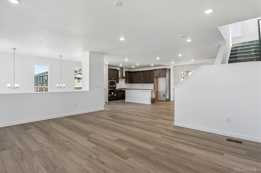 Spacious, unfurnished interior of a new home in The Summit at Meridian, Englewood (Image 19).