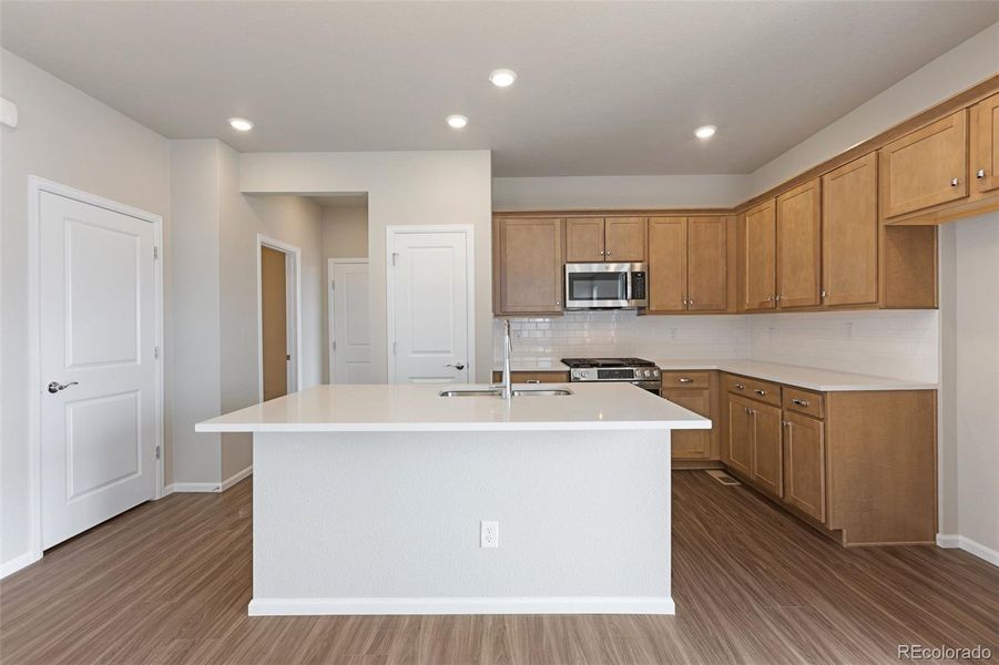 Furnished interior view inside a new home in , Aurora (Image 11).