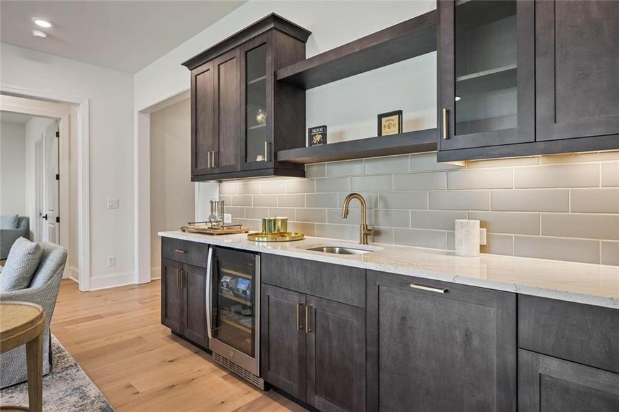 Furnished interior view inside a new home in Waterside Single Family, Peachtree Corners (Image 42).