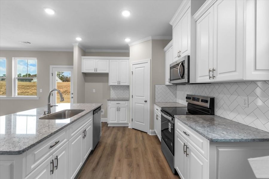 Furnished interior view inside a new home in Windsor, North Augusta (Image 9).