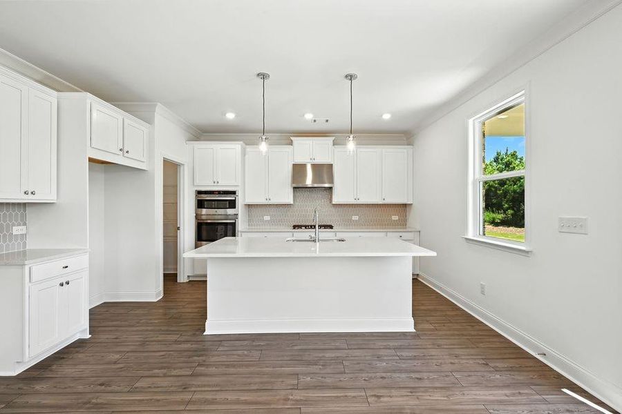 Furnished interior view inside a new home in Bennett Farm, Loganville (Image 8).