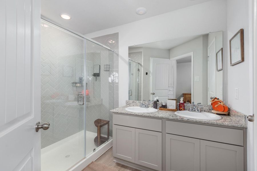 Furnished interior view inside a new home in The Villages at Westpointe, Dayton (Image 14). Furnished interior view inside a new home in The Villages at Westpointe, Dayton (Image 14).