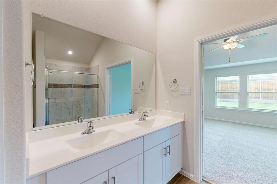 Furnished interior view inside a new home in Sanderos, Fort Worth (Image 9). Furnished interior view inside a new home in Sanderos, Fort Worth (Image 9).