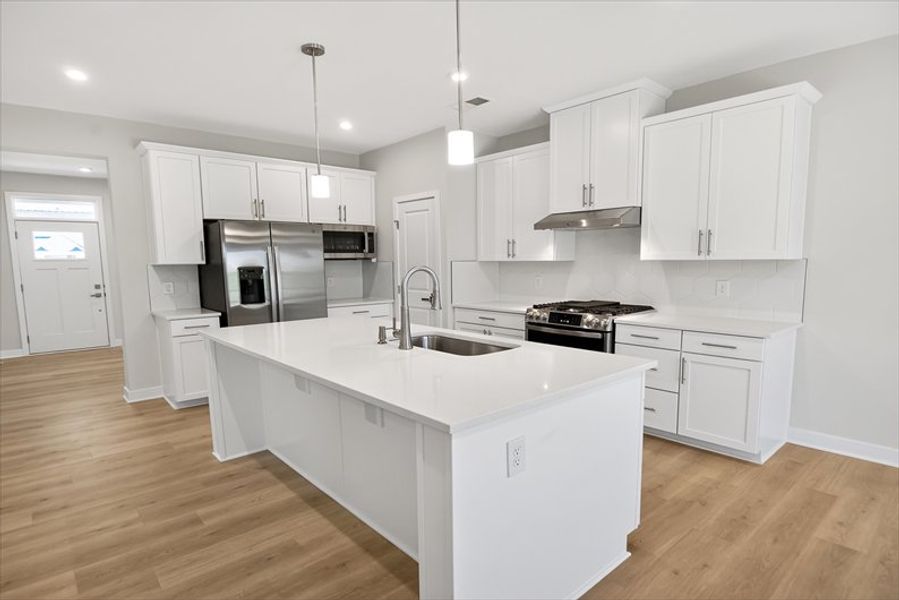 Furnished interior view inside a new home in Emory Park, Five Forks (Image 4).