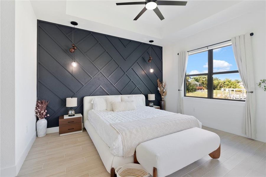 Furnished interior view inside a new home in , Cape Coral (Image 29).