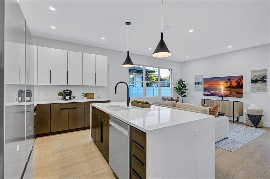 Furnished interior view inside a new home in , Gulfport (Image 13).