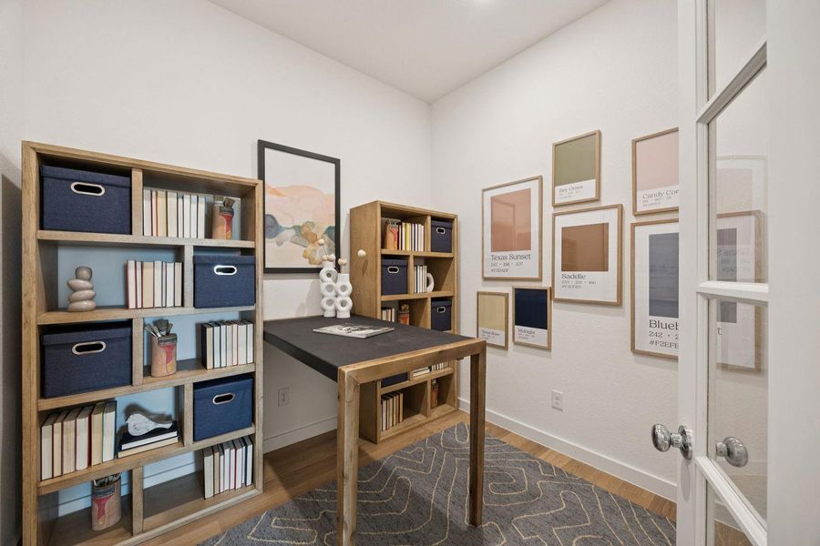 Furnished interior view inside a new home in Prairie Winds, Hutto (Image 24).