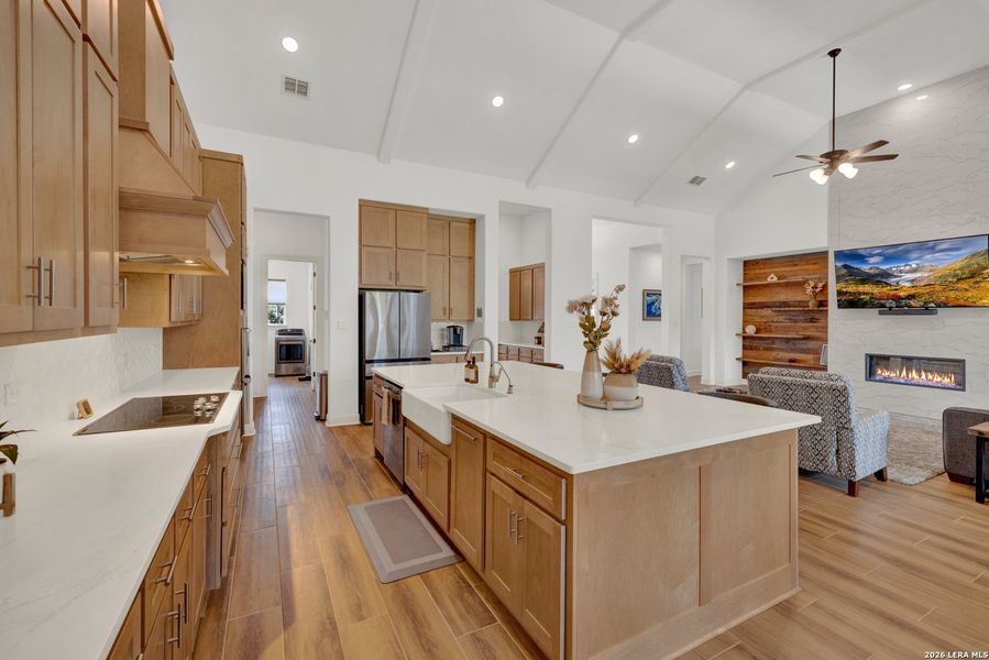 Furnished interior view inside a new home in Waldsanger, New Braunfels (Image 46).