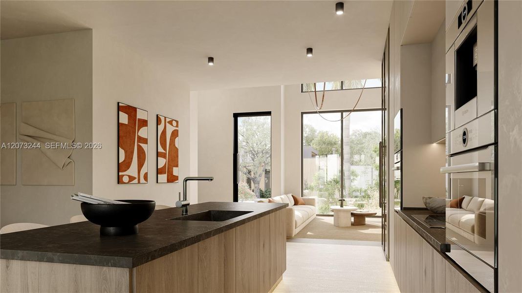 Furnished interior view inside a new home in , North Bay Village (Image 13).