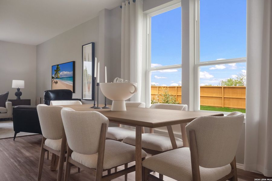 Furnished interior view inside a new home in Dove Song, Marion (Image 12).