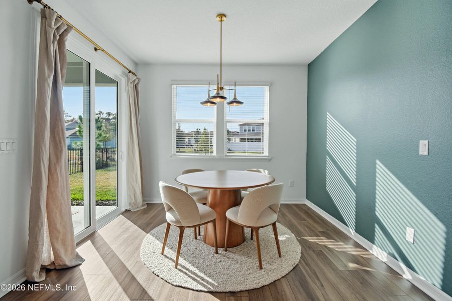 Furnished interior view inside a new home in , St. Augustine (Image 7).