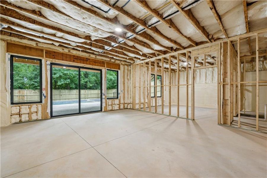 In-progress construction of a new home in , Brookhaven, GA (Image 58). In-progress construction of a new home in , Brookhaven, GA (Image 58).