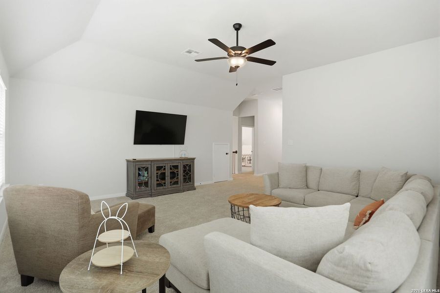 Furnished interior view inside a new home in Davis Ranch, San Antonio (Image 15).