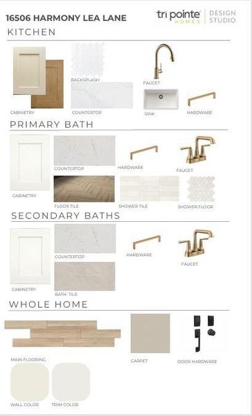 Sample of building materials used in homes in Jubilee 50′, Hockley (Image 25).