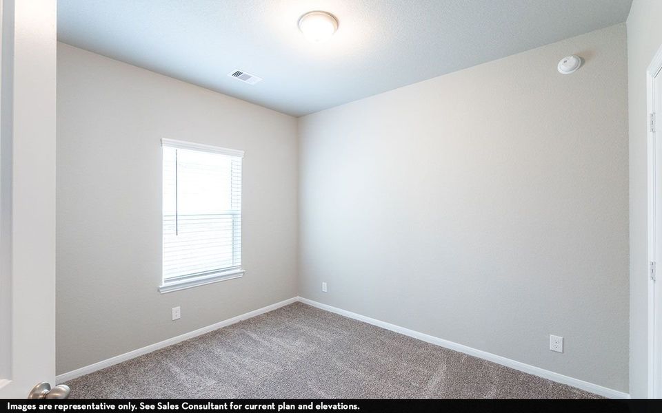 Spacious, unfurnished interior of a new home in Sweetgrass Village, Crosby (Image 15).