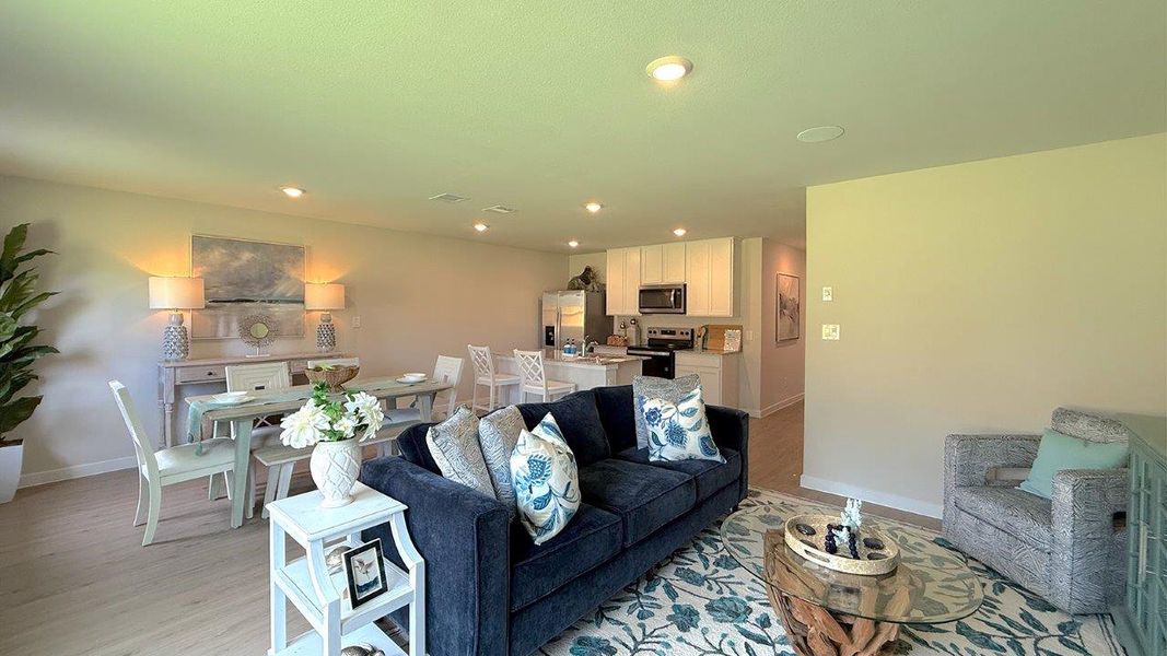 Furnished interior view inside a new home in Kokomo, Rockport (Image 5).