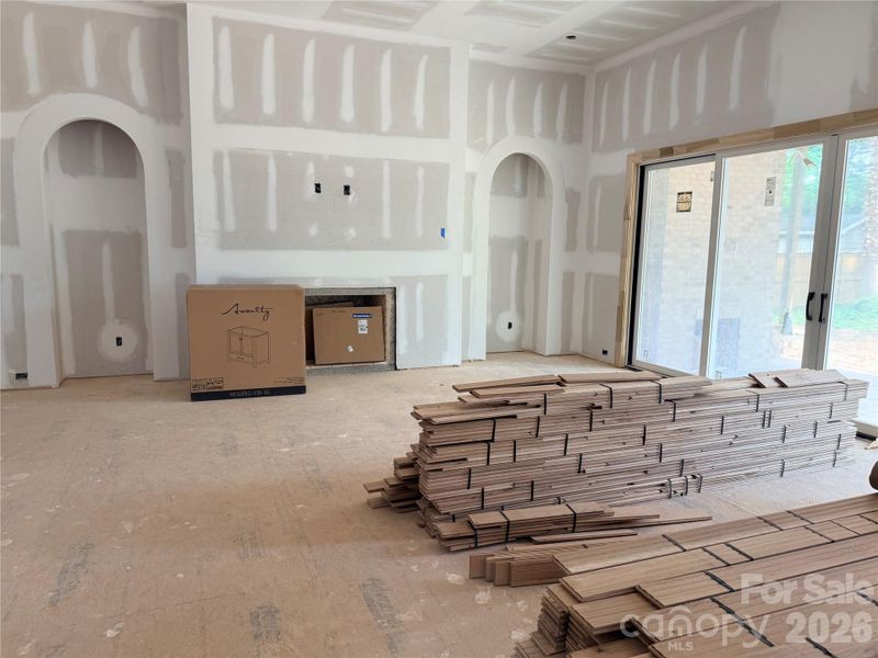Family Room ready for Hardwood floors 4-13-26 Family Room ready for Hardwood floors 4-13-26