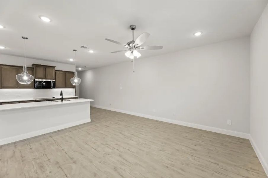 Front exterior of a new home in Sereno Oaks at Buckner Terrace, Dallas, TX, highlighting curb appeal (Image 7).