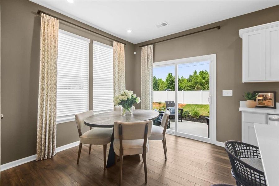 Furnished interior view inside a new home in Gardner Heights, Greer (Image 5). Furnished interior view inside a new home in Gardner Heights, Greer (Image 5).