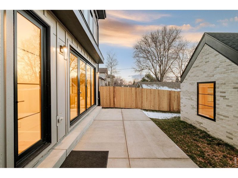 Exterior details and patio area of a home in , Denver (Image 28).