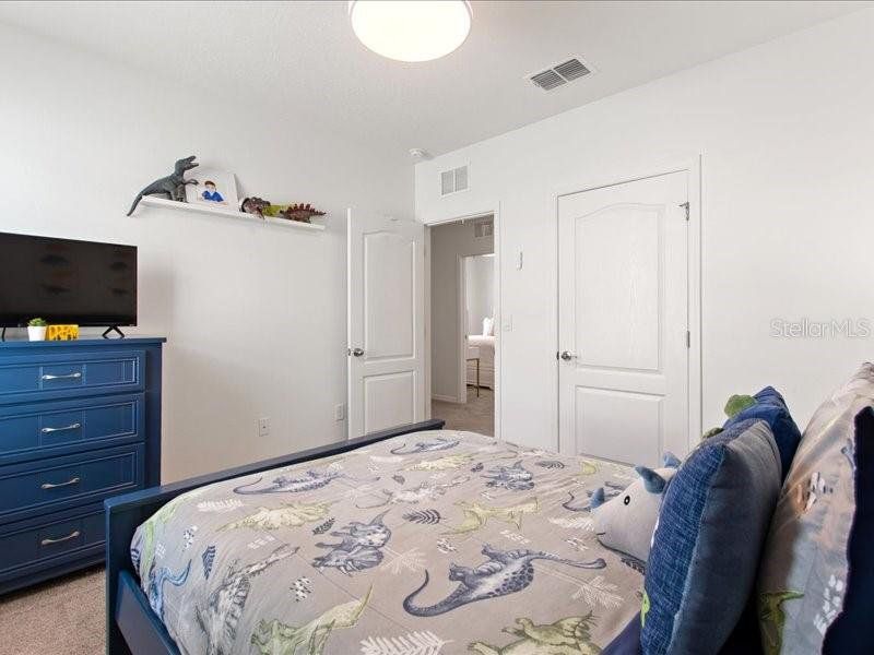 Furnished interior view inside a new home in , Davenport (Image 28).