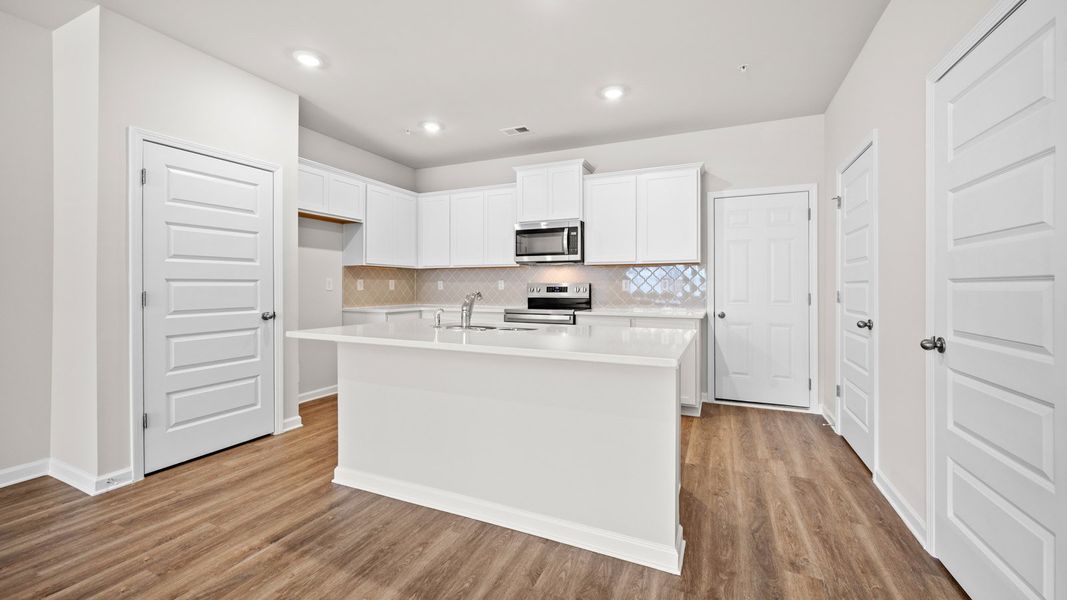 Furnished interior view inside a new home in Echo Glen, Stockbridge (Image 6).