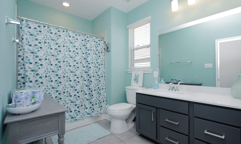 Furnished interior view inside a new home in , Magnolia (Image 7).