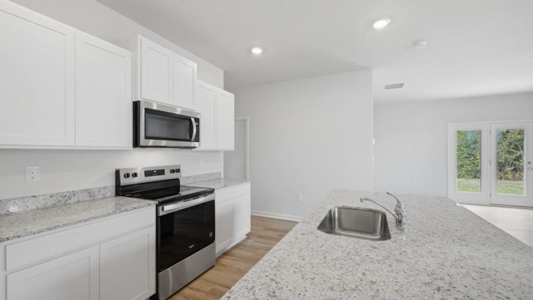 Furnished interior view inside a new home in Northberry, Rome (Image 9).