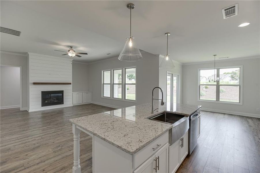Furnished interior view inside a new home in , Jefferson (Image 17). Furnished interior view inside a new home in , Jefferson (Image 17).