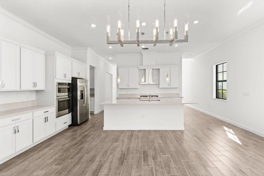 Furnished interior view inside a new home in Tesoro Club, Port St. Lucie (Image 14).
