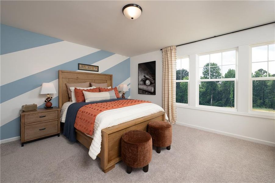 Furnished interior view inside a new home in The Estates at Casteel, Bethlehem (Image 8). Furnished interior view inside a new home in The Estates at Casteel, Bethlehem (Image 8).