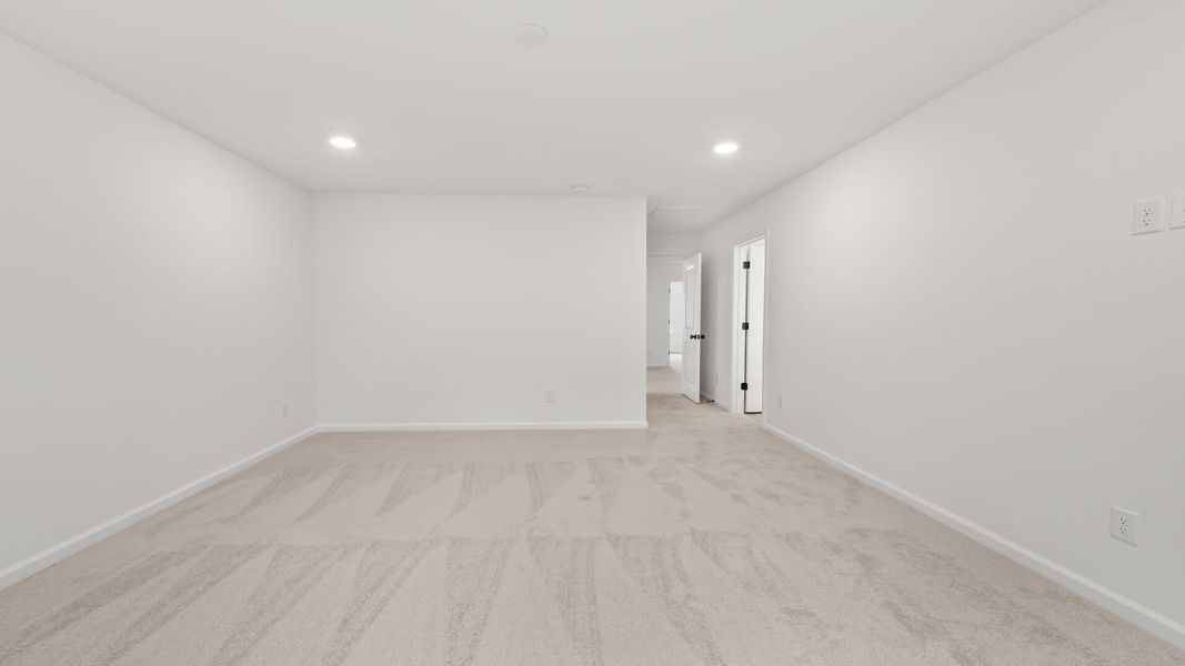Spacious, unfurnished interior of a new home in Creekside at Andrews, Summerville (Image 23). Spacious, unfurnished interior of a new home in Creekside at Andrews, Summerville (Image 23).