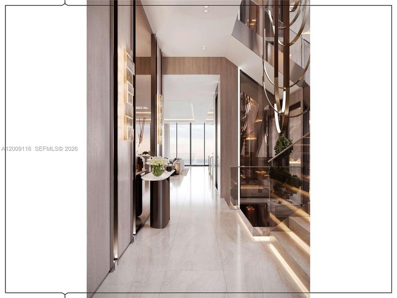 Furnished interior view inside a new home in , Golden Beach (Image 9).
