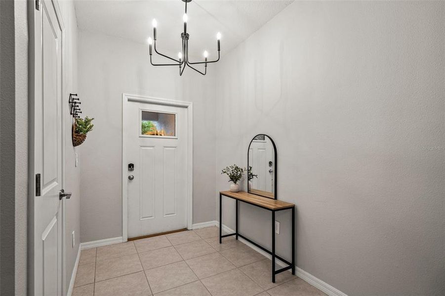Furnished interior view inside a new home in , New Port Richey (Image 35).