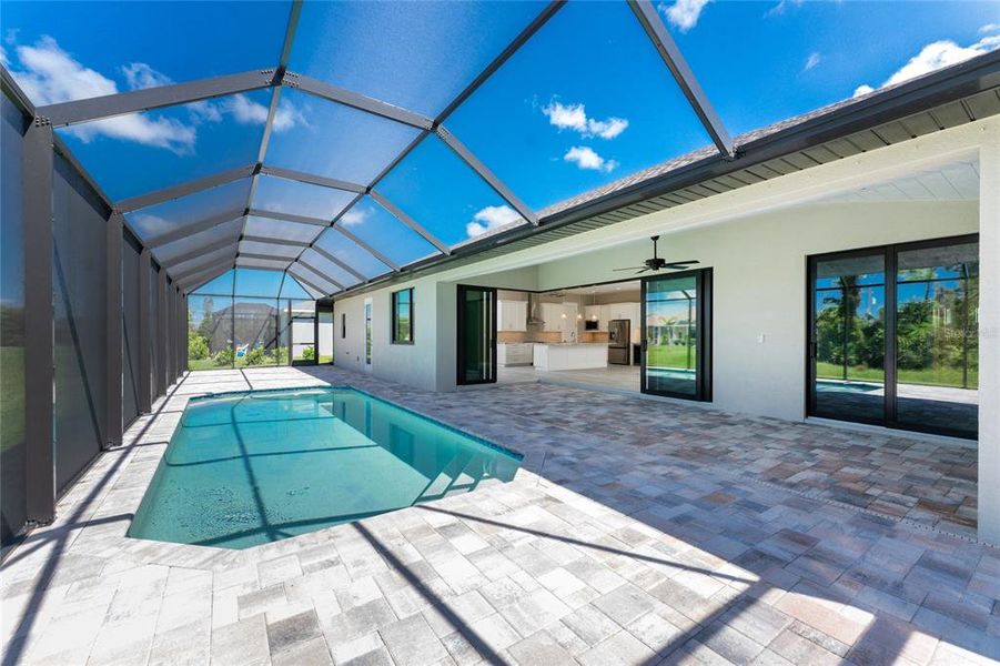 Exterior details and patio area of a home in , Rotonda West (Image 17).