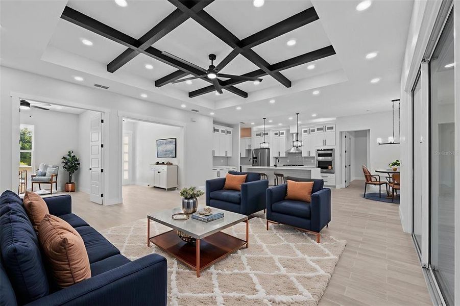 Furnished interior view inside a new home in , Winter Haven (Image 5).