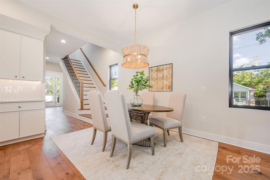 Furnished interior view inside a new home in , Charlotte (Image 32).