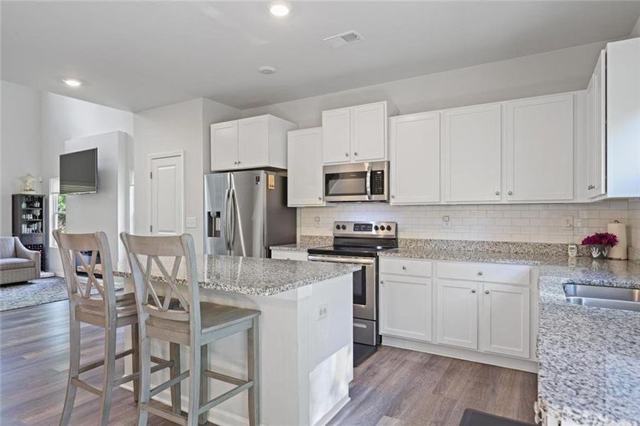 Furnished interior view inside a new home in Bryson Lake, Douglasville (Image 37).