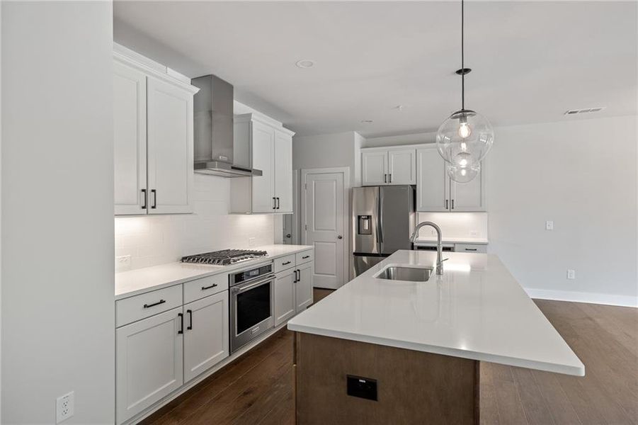 Furnished interior view inside a new home in , Cumming (Image 6).