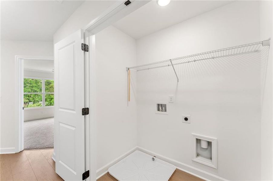 Spacious, unfurnished interior of a new home in Townes at South Main, Kennesaw (Image 24).