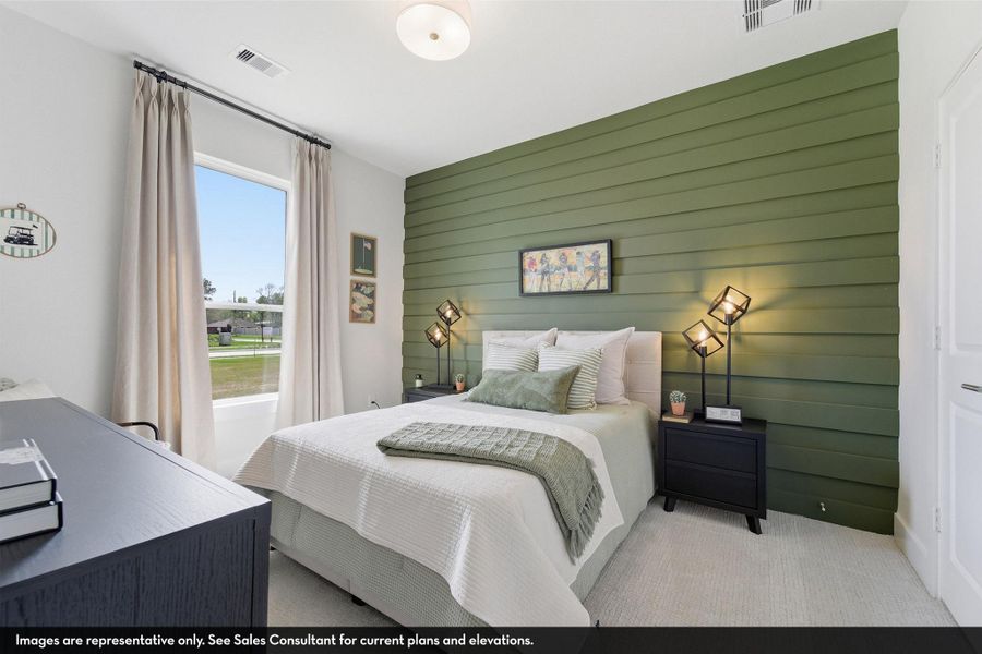 Furnished interior view inside a new home in Bay Creek, Baytown (Image 30).