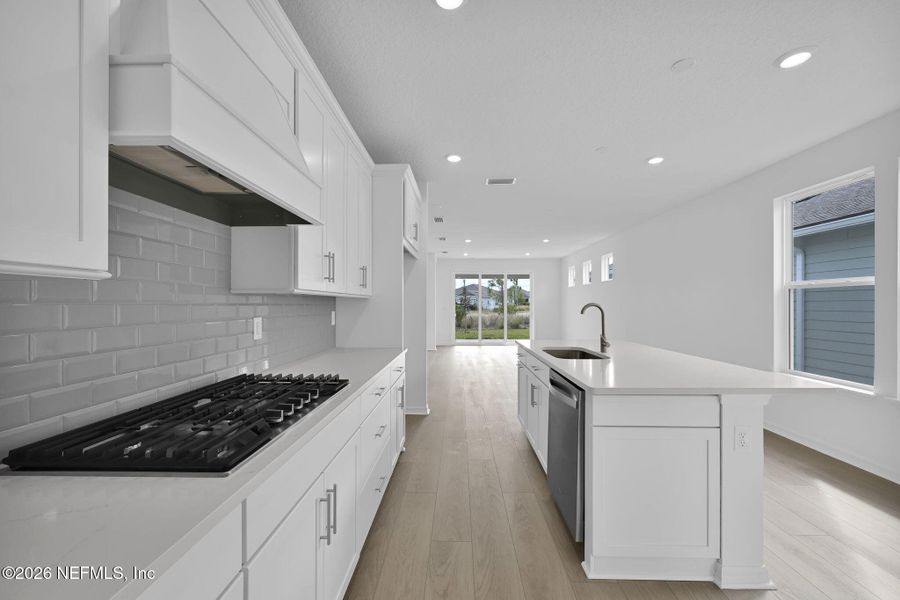 Furnished interior view inside a new home in Del Webb Wildlight, Yulee (Image 12). Furnished interior view inside a new home in Del Webb Wildlight, Yulee (Image 12).