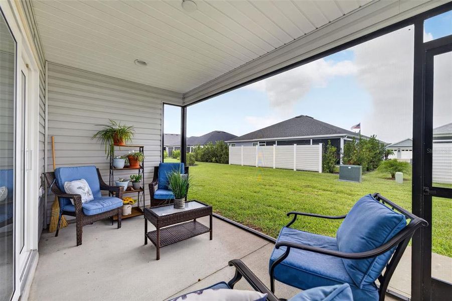 Exterior details and patio area of a home in , The Villages (Image 24).